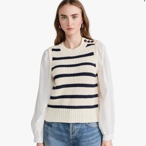 Rails Bambi Sweater Ivory Navy Stripe Sweater